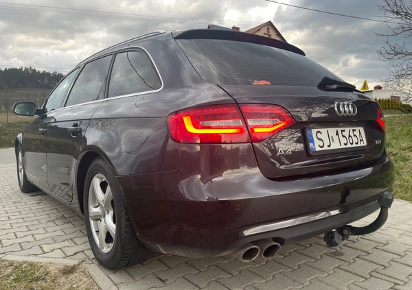 Audi A4 cena 44700 przebieg: 246000, rok produkcji 2013 z Mszczonów małe 211